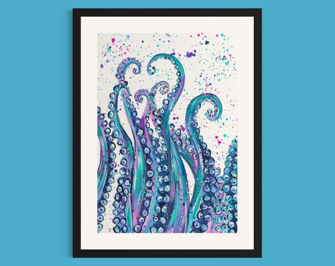 Octopus Legs Art Print