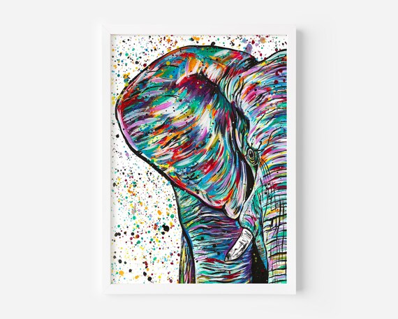 Original Elephant Painting ‘Elijah’