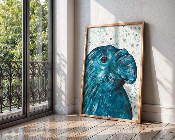 Elephant Seal Art Print ‘Dave’