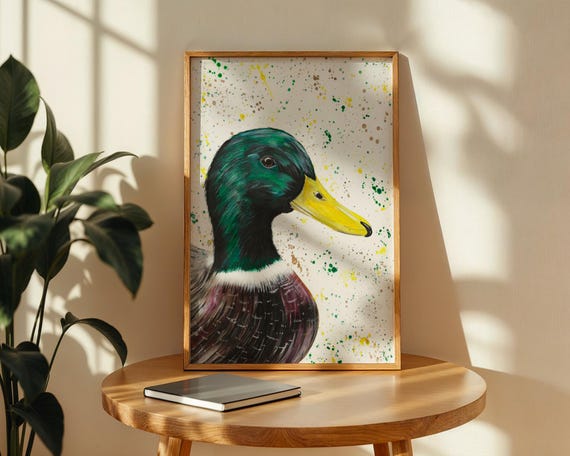 Drake Duck Art Print