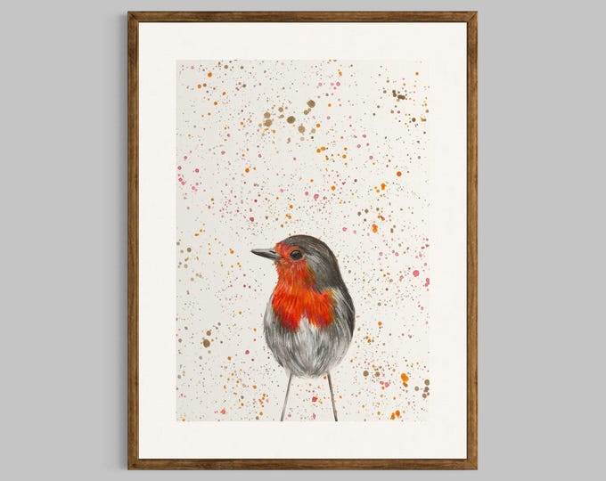 Robin Art Print ‘Heaven’