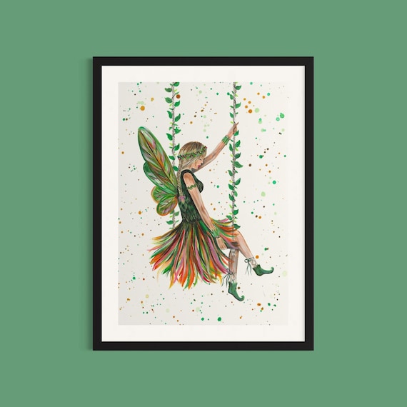 Forest Fairy Art Print