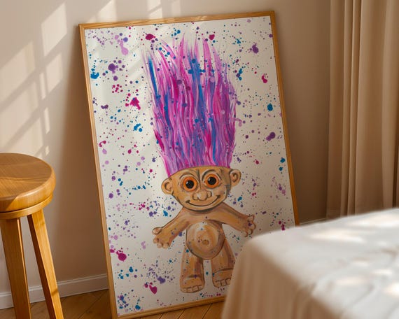 Troll Art Print