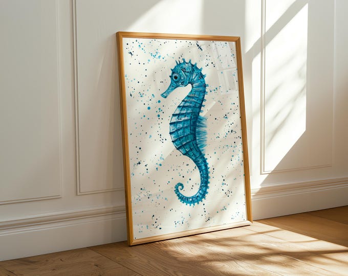Seahorse Art Print