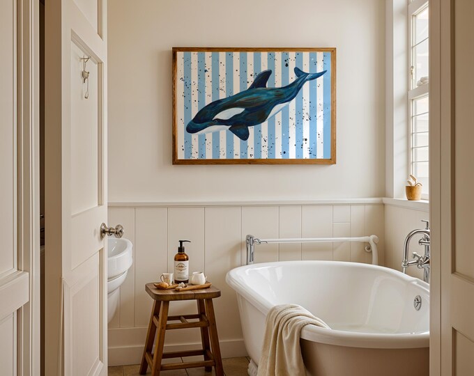 Orca Whale Art Print