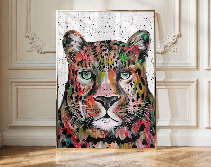 Leopard Art Print ‘Nala’