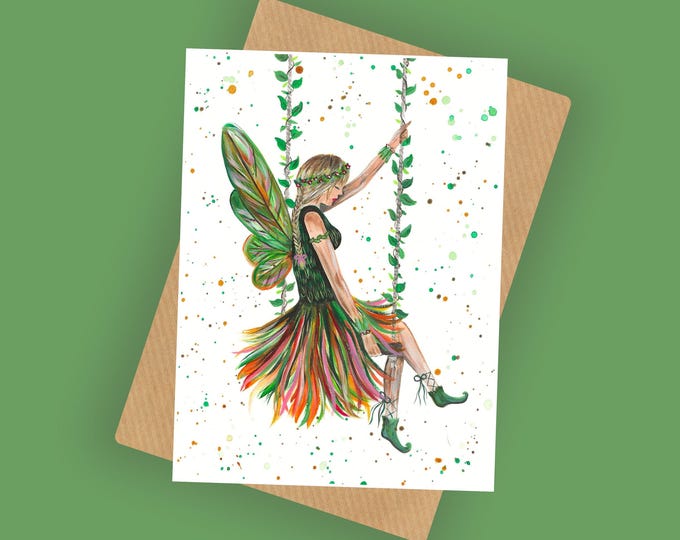 Daydreamer Fairy Card