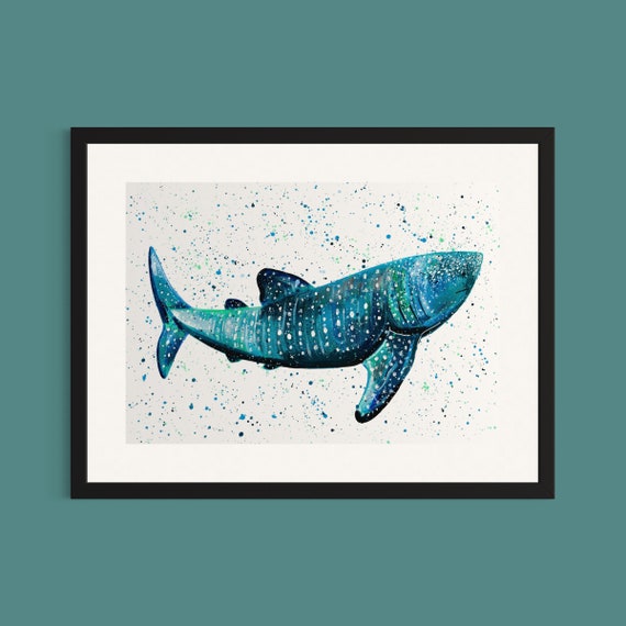 Whale Shark Art Print ‘Diego’