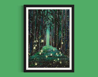 Mystical Forest Art Print
