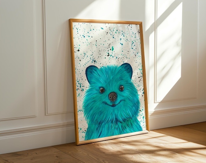 Quokka Art Print ‘Alfie’