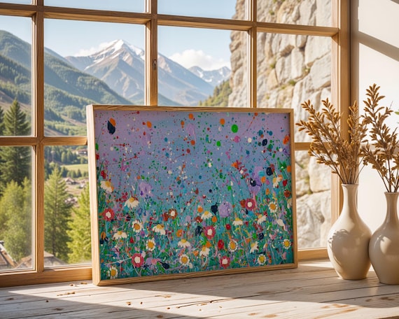 Wildflowers Art Print  ‘Bloom’