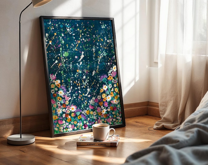 Wildflowers Art Print  ‘Scottish Wilderness’