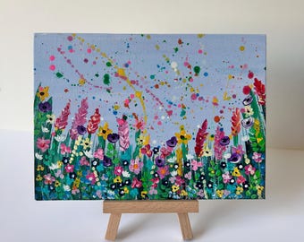 Wildflowers Original Painting, Series 1 - No 7/12
