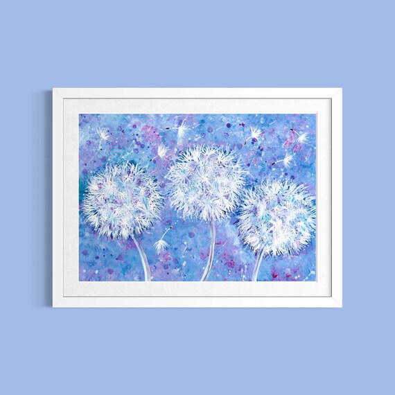Wish Flowers Art Print