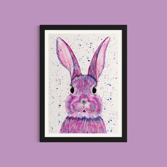 Bunny Art Print ‘Willow’