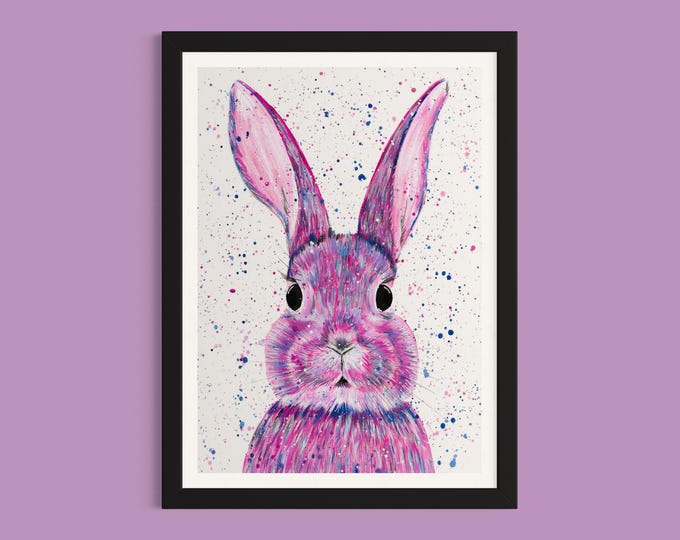 Bunny Art Print ‘Willow’