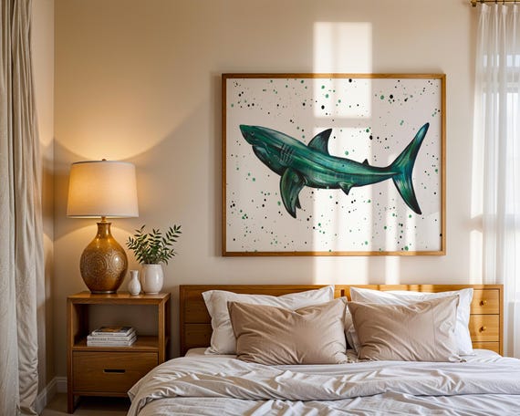 Shark Art Print