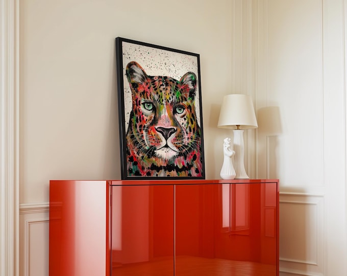 Leopard Art Print ‘Nala’
