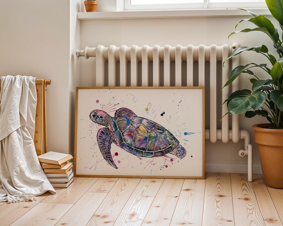 Sea Turtle Art Print