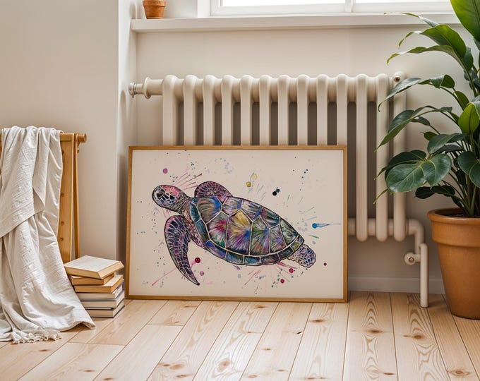 Sea Turtle Art Print