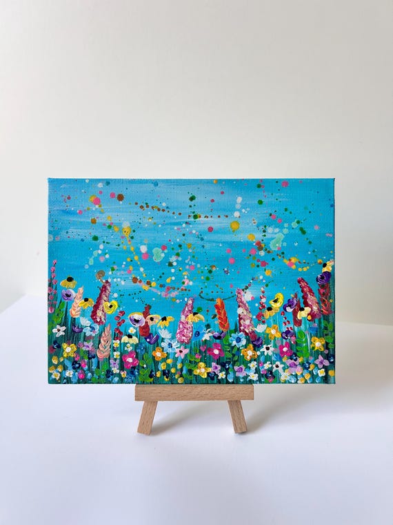 Wildflowers Original Painting, Series 1 - No 12/12