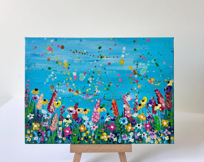 Wildflowers Original Painting, Series 1 - No 12/12