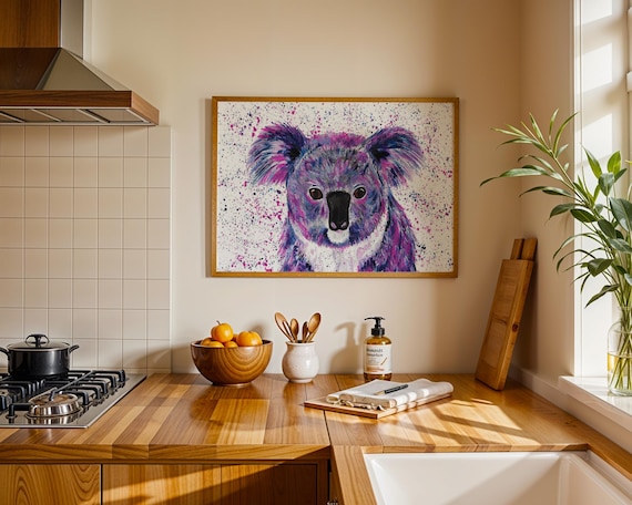 Koala Bear Art Print ‘Kya’