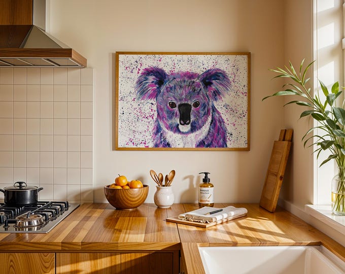 Koala Bear Art Print ‘Kya’