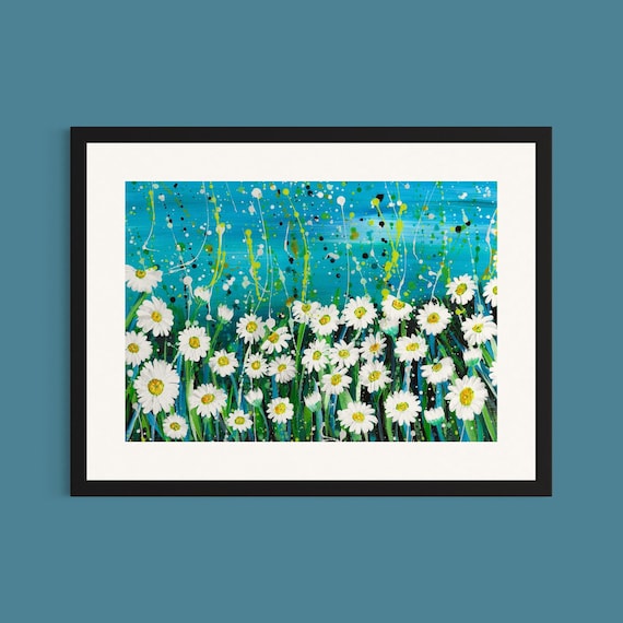 ‘Field of Daisies’ Art Print