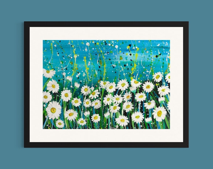 ‘Field of Daisies’ Art Print