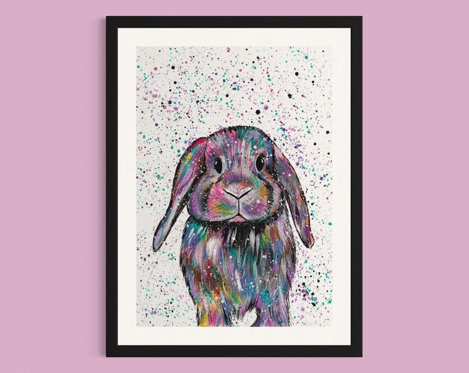 Bunny Art Print ‘Esme’