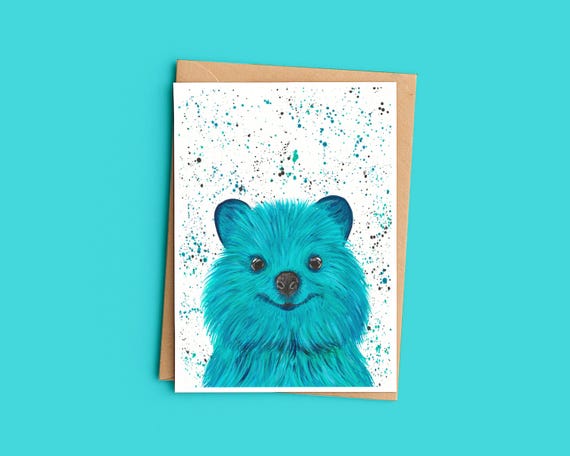 Quokka Greeting Card