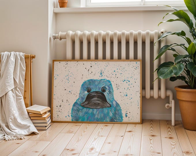 Platypus Art Print ‘Clayton’