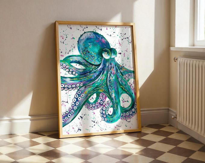 Octopus Art Print