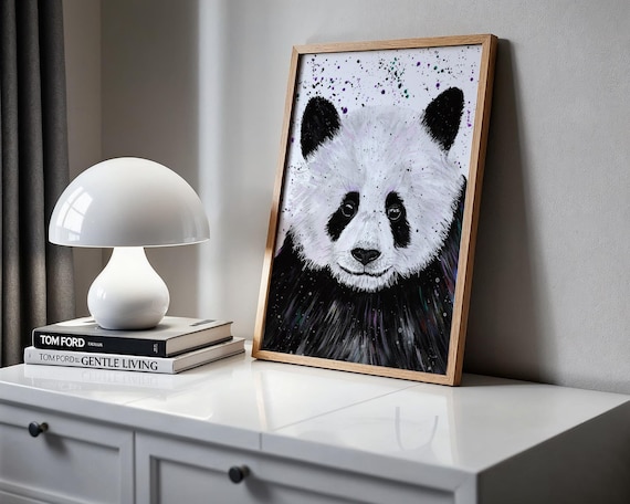 Panda Art Print ‘Henry’
