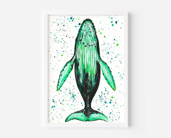 Humpback Whale Original Painting