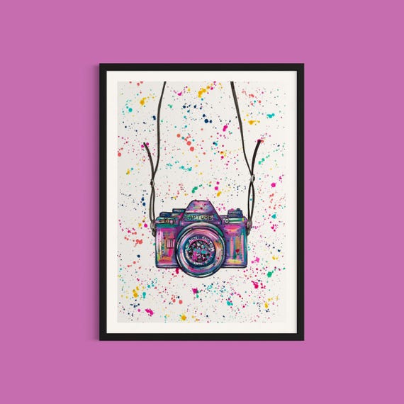 Vintage Camera Art Print