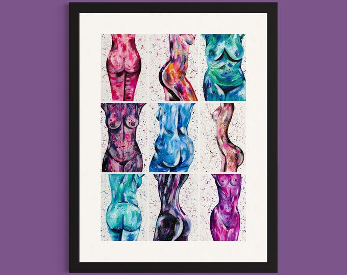 All Bodies are Beautiful Art Print