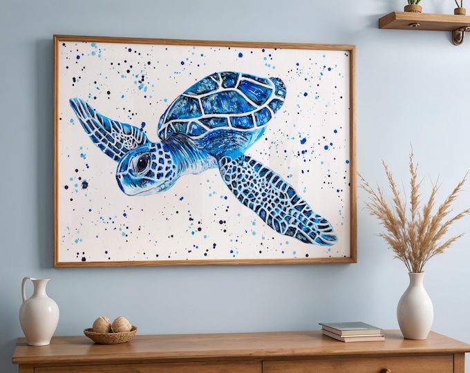 Sea Turtle Art Print