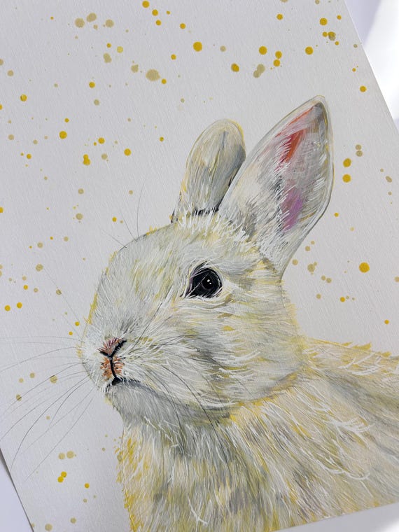 Bunny Rabbit Original Painting