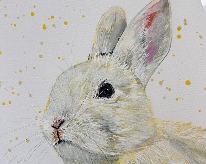 Bunny Rabbit Original Painting