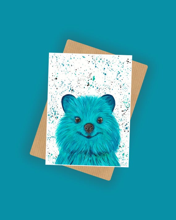 Quokka Greeting Card