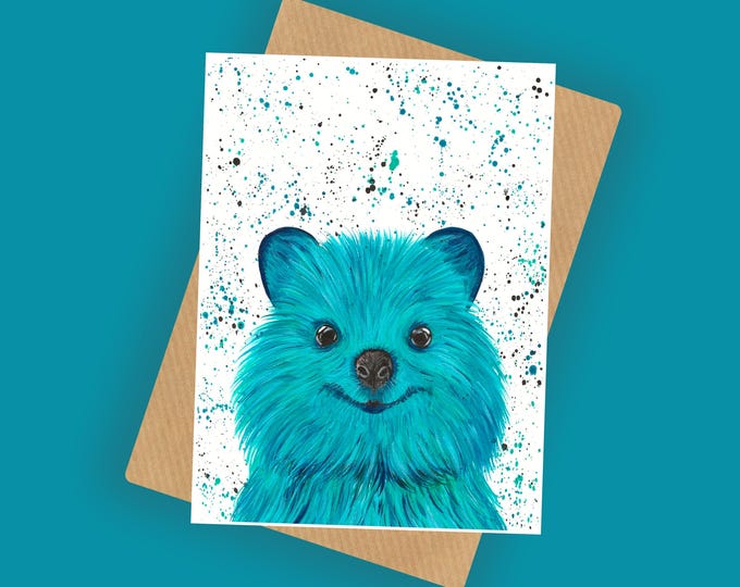 Quokka Greeting Card