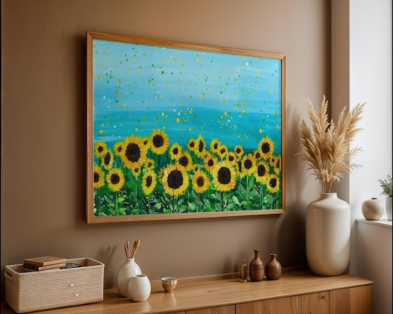 Sunflower Field Art Print