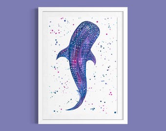Whale Shark Art Print