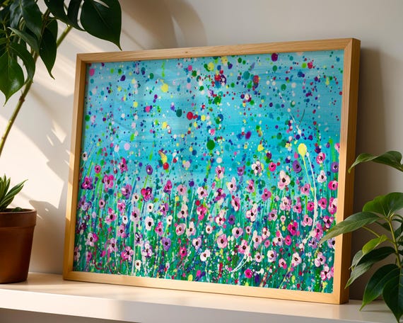 Wildflowers Art Print ‘Spring Joy’