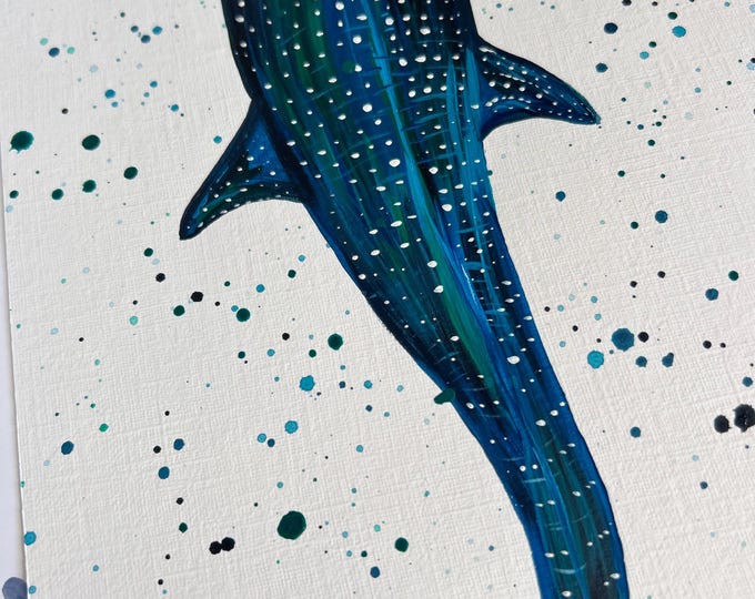 Whale Shark Original Painting