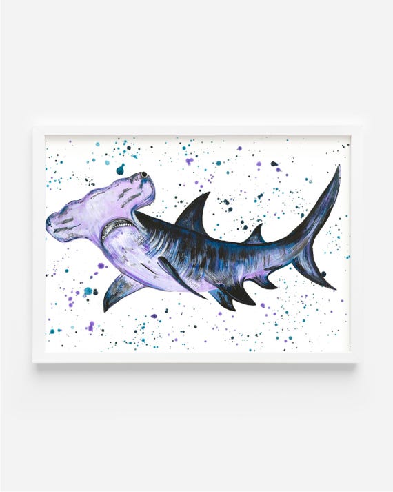 Hammerhead Shark Painting