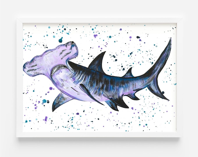 Hammerhead Shark Painting