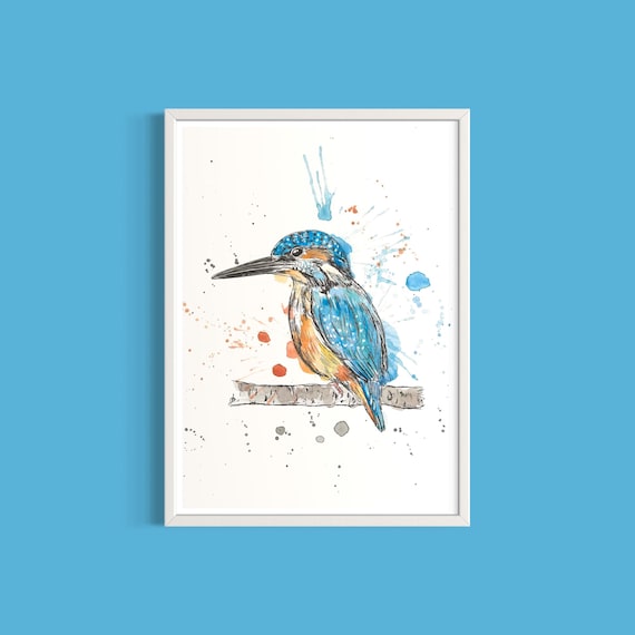 Kingfisher Art Print